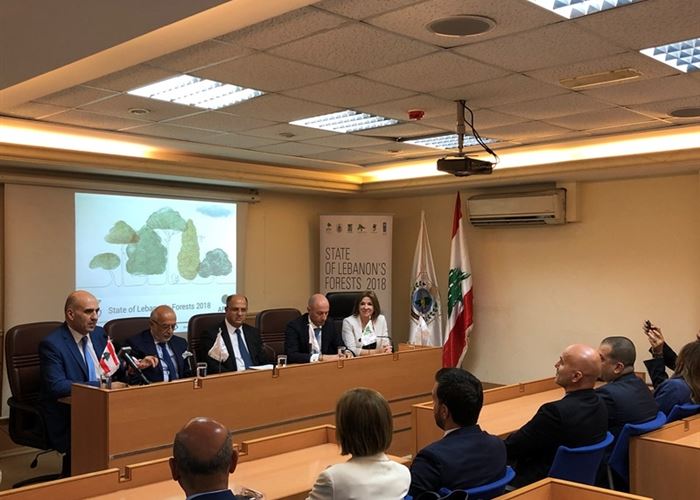 إطلاق تقرير وضع الغابات في لبنان 2018